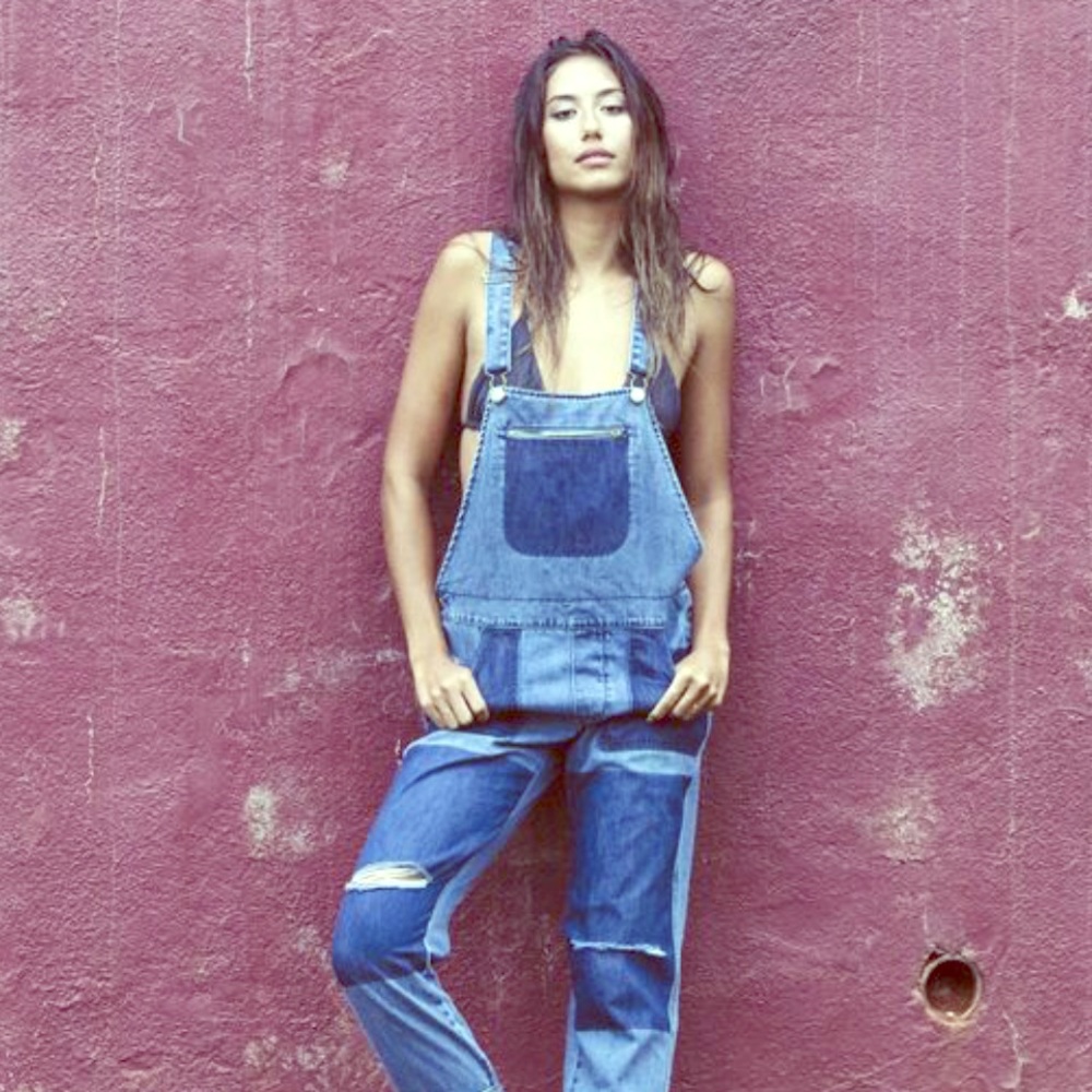 NWOT Denim Overalls-Billabong Wave Riders